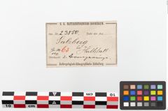 Etiketten zu Bronzehohlblechkoppelringe (NHMW-PRAE-023850)